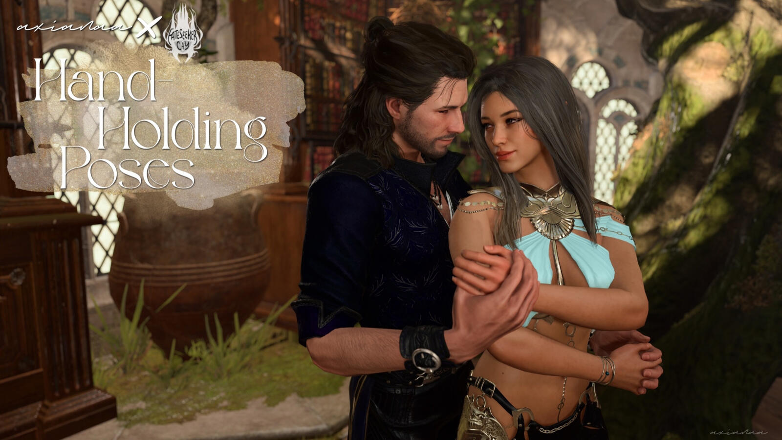 Axi & Cay's Hand-Holding Poses